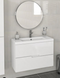 AIVA шафка з умивальником 80см в ванную кімнату, Volle 15-68-80 15-68-80 фото 3
