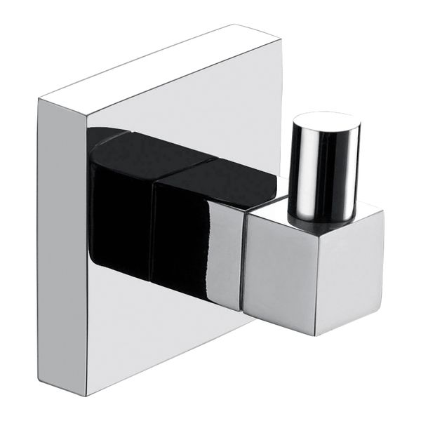 CUADRO квадратный крючок в ванную комнату cromo Volle 2536.200101 080908 фото