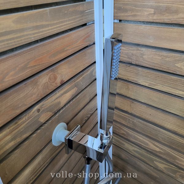 Душевой набор с Ручным душем лейка стик квадратная Volle CASCADA B65 1586.170301 1586.170301 фото