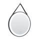 Черное зеркало круглое 60*60 см в ванную комнату Volle 16-25-600B 16-25-600B фото 4