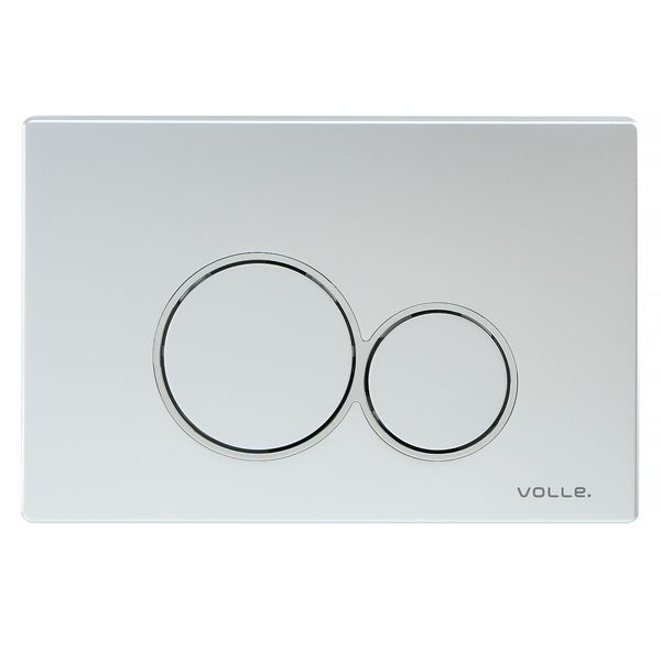 VISO EVO кнопка сливная клавиша матовый хром пластик, VOLLE 222122 222122 фото