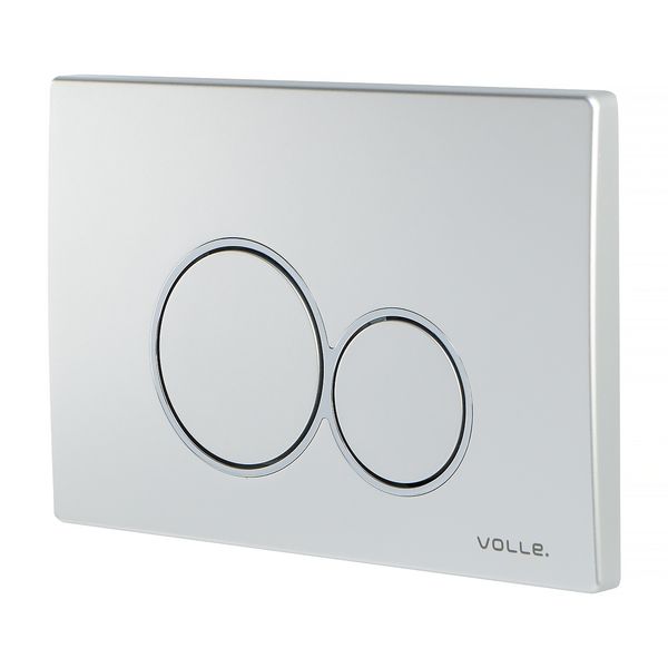 VISO EVO кнопка змивна клавіша матовий хром для інсталяції, VOLLE 222122 222122 фото