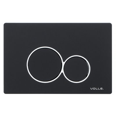 VISO EVO черная кнопка сливная клавиша для инсталляции VOLLE 222123 222123 фото
