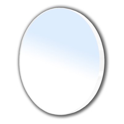 Дзеркало кругле 60*60 см на стальній рамі білого кольора Volle 16-06-916 16-06-916 фото